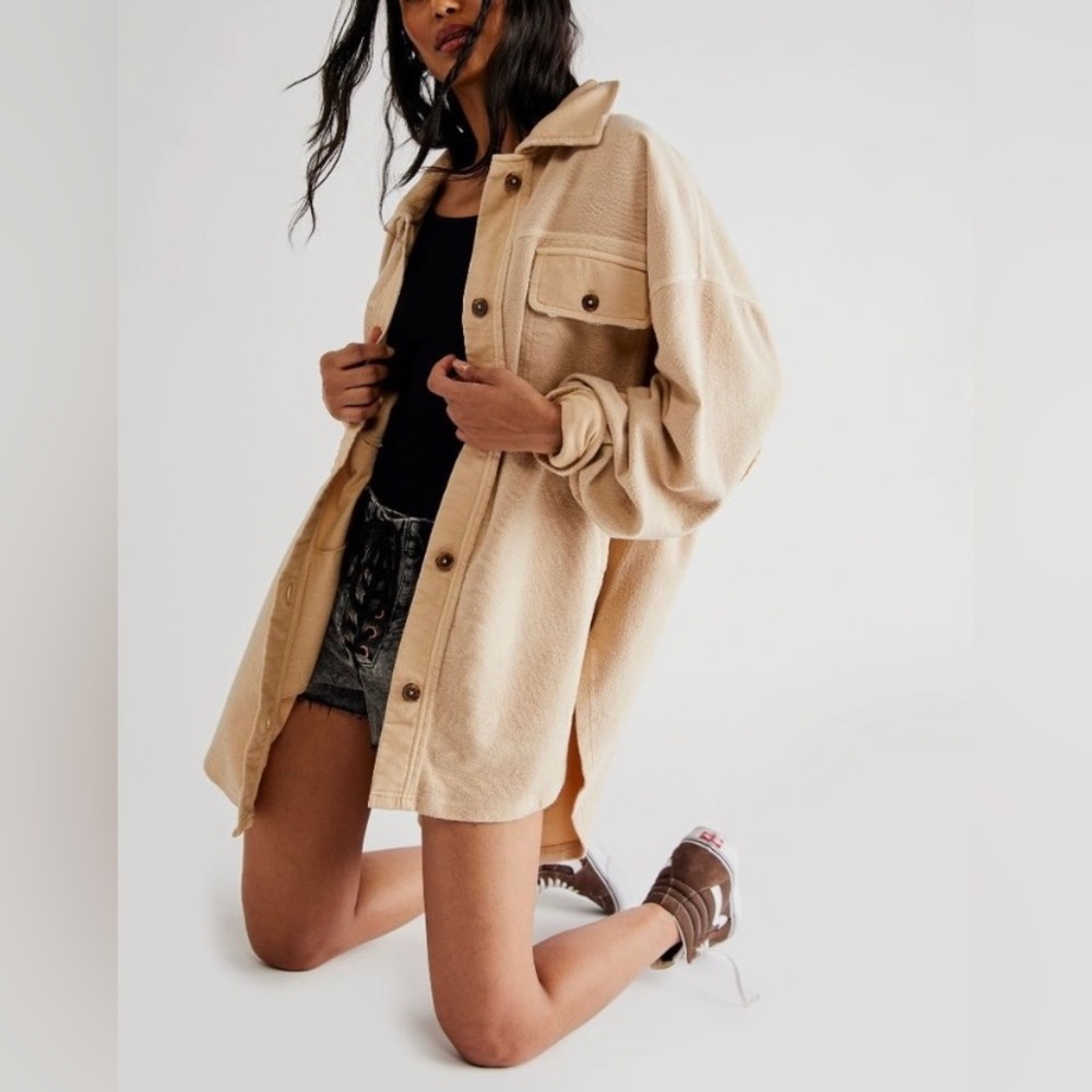 NWT FREE PEOPLE Ruby Jacket / Mustard Seed